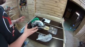 Установка пилы в стол. Обзор Hitachi C6SS