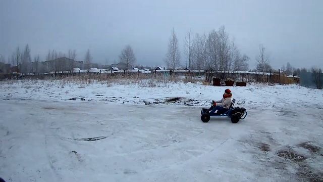 Мини багги зимой. смотреть онлайн