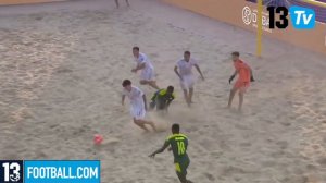 Beach Soccer. Le Sénégal bat l'Espagne 7-6.  Les highlights! InternationalCupDubai