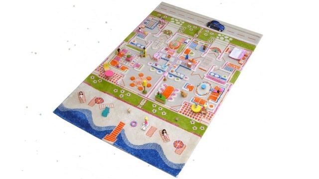 Детский 3D ковер Твин Хауз, 100х150см (IVI) обзор 514114 бренд IVI производитель IVI (Турция) смотреть онлайн