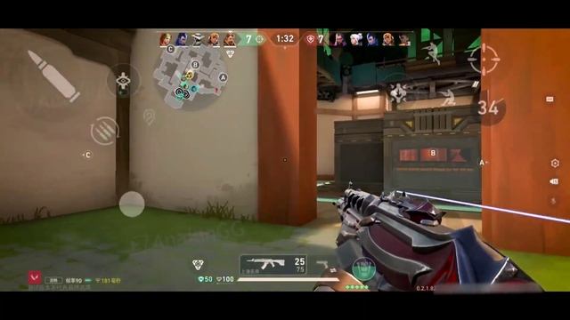 Valorant Mobile 90fps Gameplay on Android Snapdragon 865!