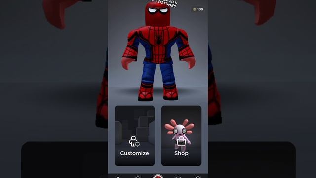 all my Roblox spider man costumes!