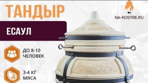 Минутный обзор тандыра Есаул: самые важные аспекты в одном ролике. #накостре #nakostre #тандыр