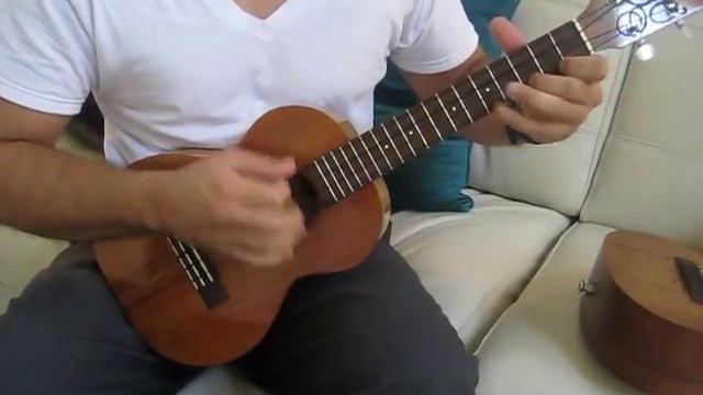 Ukulele Tenor Comparison: Mahogany, Koa & Lacewood-Spruce смотреть онлайн