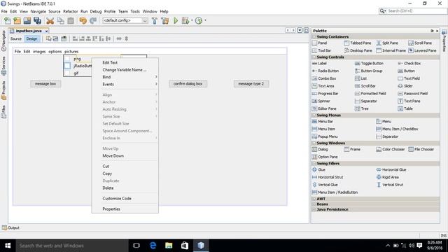 How to Make Button Group of Java Menu Radio Button