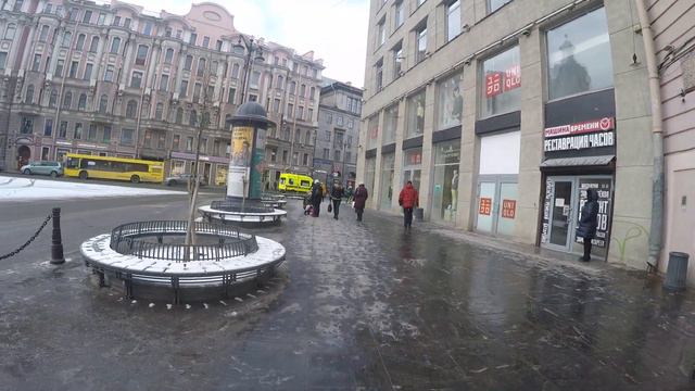 Каменноостровский проспект от Троицкого до Ушаковского моста
