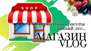 VLOG. ПОЕЗДКА В МАГАЗИН / невероятной красоты лес / что то пошло не так