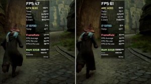 GTX 1630 vs Intel ARC A310 - Test in 7 Games