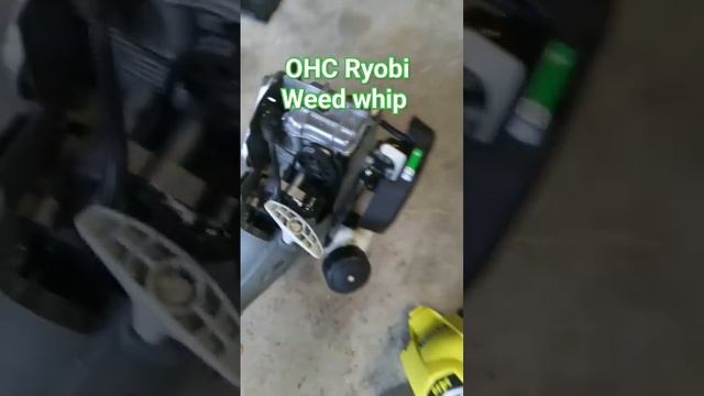 overhead cam 4-stroke Ryobi weed whip