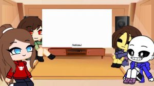 реакция undertale на клип"я сильней чем ты"(1/?)