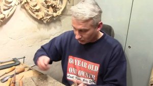 Резьба по дереву , часть 6 барокко . Объемный акантовый лист