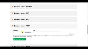 SMTP.BZ - Верификация домена в панеле reg.ru. Настройка DKIM, SPF, CNAME