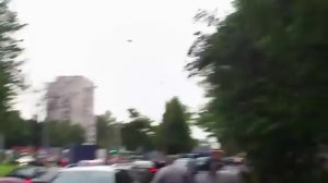 Массовая драка футбольных фанатов