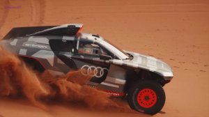 Cool Desert Drive - Dakar Rally 2022 preparation with the Audi RS Q e-tron