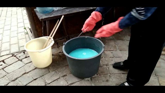 Бордоская смесь. Осенняя обработка роз.