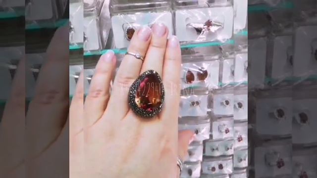 Камень Султанит Хамелеон. Серебро 925. Чёрные кристаллы сваровски смотреть онлайн