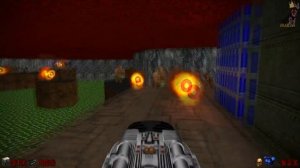 Doom 2 (jDoom) 100% walkthrough - Level 21 Nirvana (all secrets)