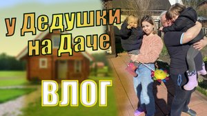 Семейный Влог. Поездка к дедушке на дачу. Шашлык