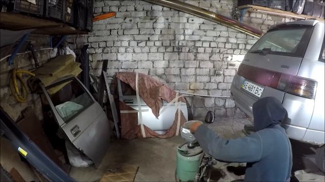 Ремонт кузова ВАЗ2111.Пескоструй,рем.вставки,ввариваю порог смотреть онлайн