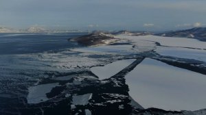 Камчатский край г. Вилючинск c высоты птичьего полета.