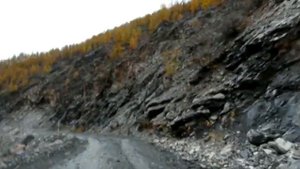 Трасса Хандыга-Магадан. Чёрный Прижим 2009.