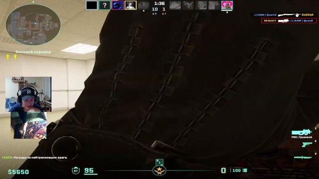 СДЕЛАЛ ЭЙС НОГОЙ! ИГРАЮ НОГОЙ В КС 2 / CS 2 смотреть онлайн