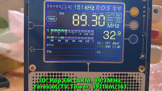 16.06.2024 11:39UTC, [Es], Pop FM, Армения, 89.3МГц, 1911км