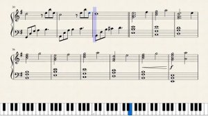 An End Once and For All (Mass Effect 3) - [Piano Sheet Music]