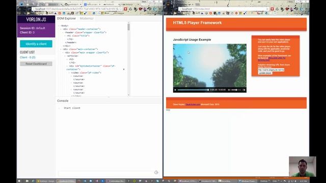Use VorlonJS to debug your cross platform web applicatons смотреть онлайн