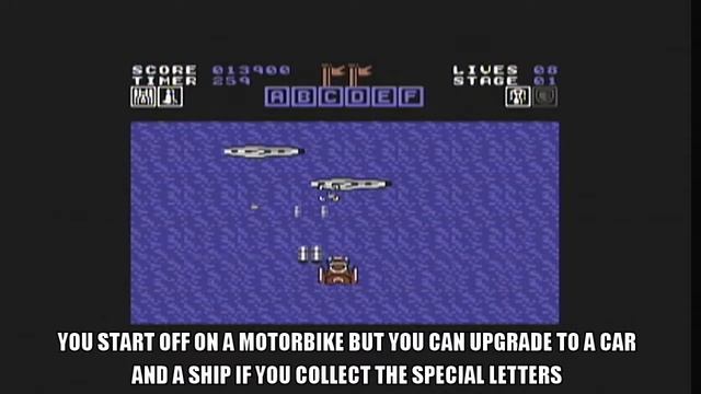 Action Fighter (C64) смотреть онлайн