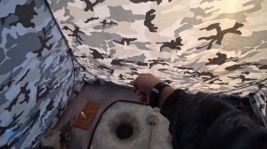 Зимняя рыбалка  Ловля плотвы на сильном течении