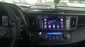 Автомагнитола на android NaviPilot DROID7S на Toyota RAV4 2018