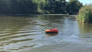 Кораблик для прикормки и рыбалки Соло мини с GPS автопилотом и глубиномером