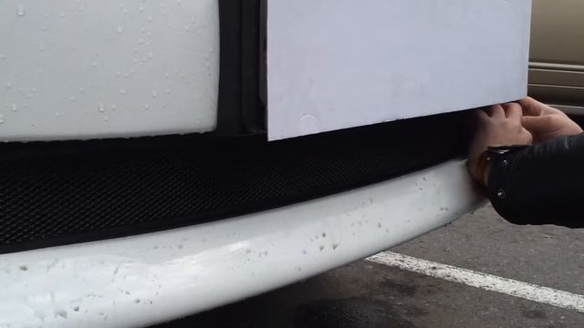 Установка защиты радиатора Toyota Corolla 2011 серебро смотреть онлайн