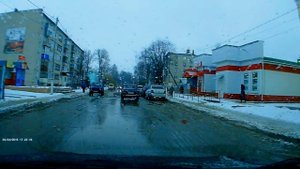 Кораблино. Апрель. Эх, дороги! С видеорегистратора