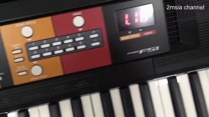 Yamaha PSR - F51 Digital Keyboard 61 Keys Test Key Sound