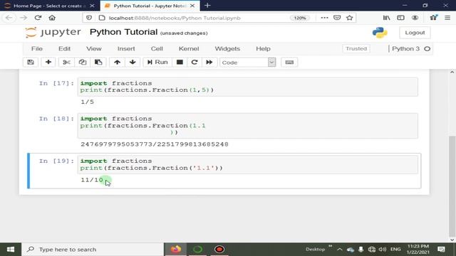 Python Fractions | Python 4 You | Lecture 60