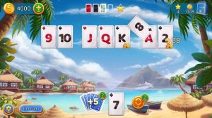 Solitaire Cruise card games: Classic Tripeaks game Gameplay Walkthrough Stage And Level 1