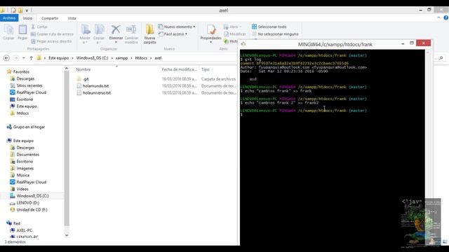 Curso Acelerado GIT - Clone , push and pull смотреть онлайн