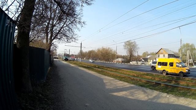 Трамвай 350-Т маршрут 13 смотреть онлайн