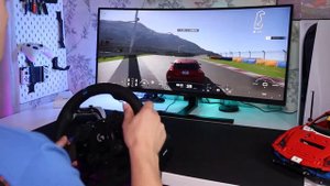 Logitech G923 Gran Turismo 7 test in PlayStation 5