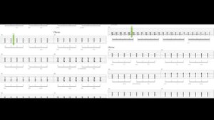 Sum 41 - Still Waiting | Rhythm & Lead GUITAR TABS | Tutorial | Lesson