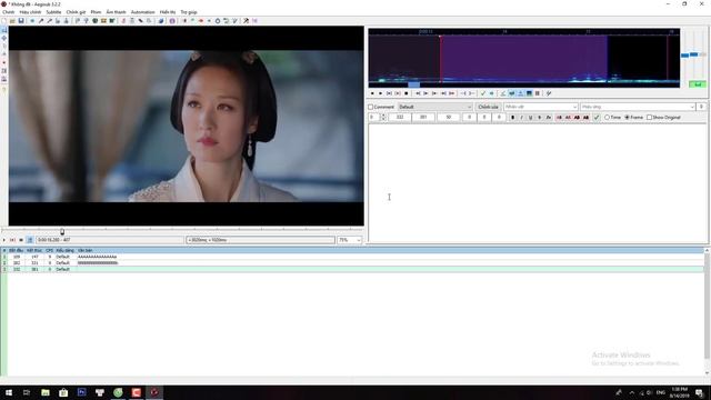 Cách tạo sub cho video nhanh nhất trên Aegisub - Time bằng FRAME смотреть онлайн