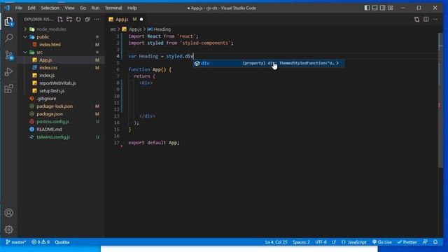 React Styled Components