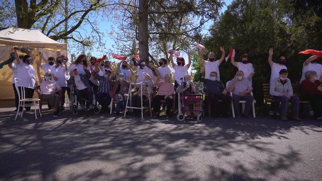 Jerusalema tánckihívás a Szabolcs-Szatmár-Bereg megyei idősek gondozási intézményeiben смотреть онлайн