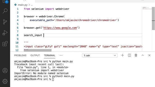 Python Malayalam | Python Web Automation | Part 4 : Google Search Automation | Python Selenium