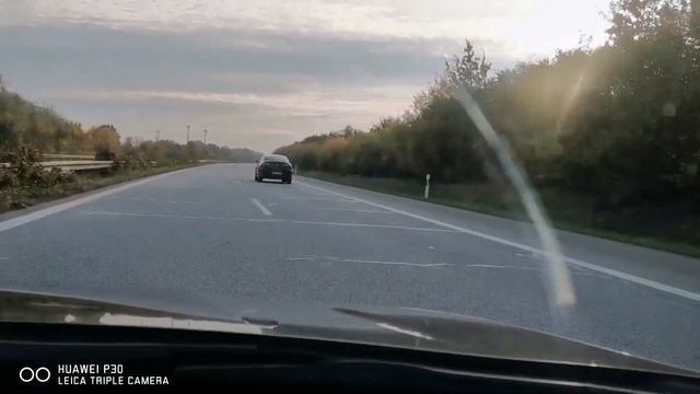 Електрический автобан в Германии. Поездка в Stralsund.