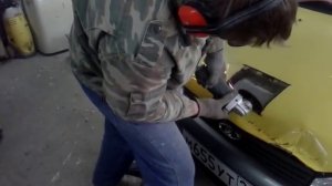 Открывание капота лада калина