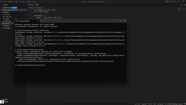 Django Module Not Found Error | Python