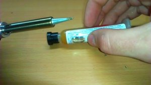 Как очистить жало паяльника от нагара